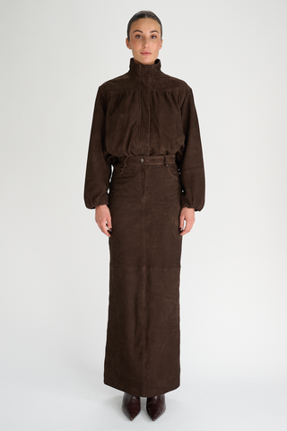 Cassian Skirt | Espresso