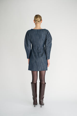 Ralph Dress | Indigo Jean Blue