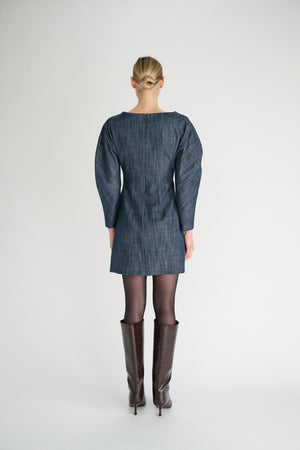 Ralph Dress | Indigo Jean Blue