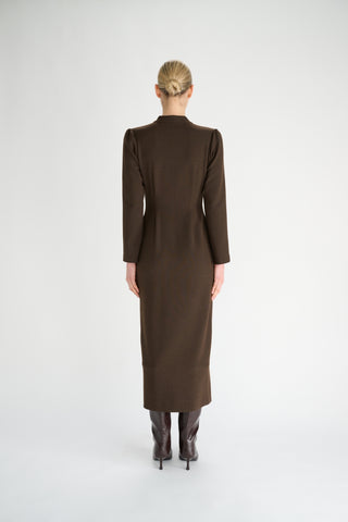 Chris Dress | Espresso