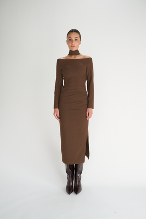 Addison Skirt | Chai Latte