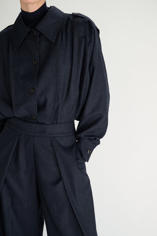 Ezra Jacket | Indigo Jean Blue