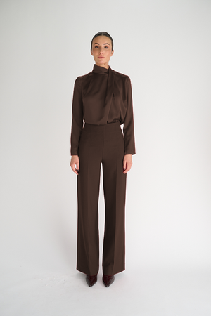 Merol Blouse | Espresso