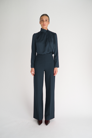 Merol Blouse | Indigo Jean Blue