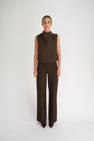 Isla Blouse | Espresso