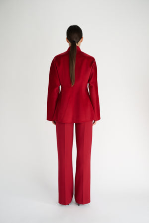 Vivienne Coat | Deep Red