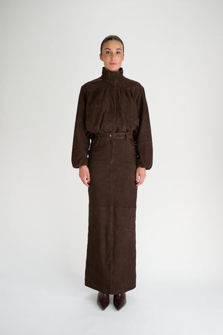 Cassian Skirt | Espresso