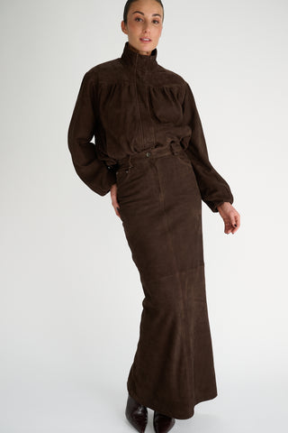 Cassian Skirt | Espresso