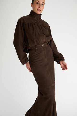 Cassian Skirt | Espresso