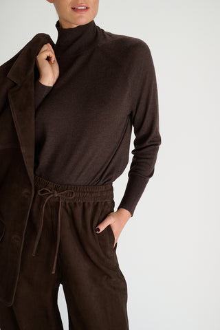 Sage Trousers | Espresso