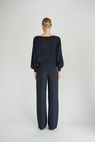 Otis Top | Indigo Jean Blue
