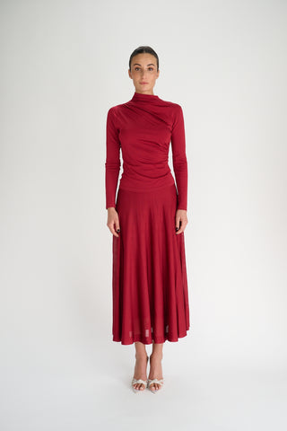 Ace Top | Deep Red