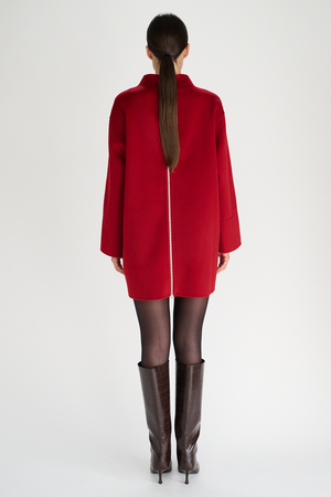 Hera Dress | Deep Red