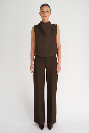 Isla Blouse | Espresso