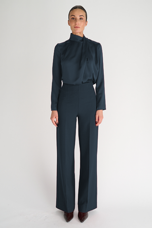 Merol Blouse | Indigo Jean Blue