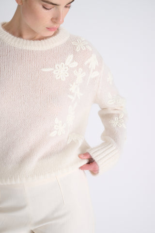 Jude Pullover | Winter White