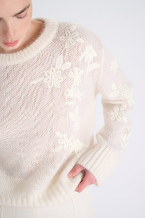 Jude Pullover | Winter White