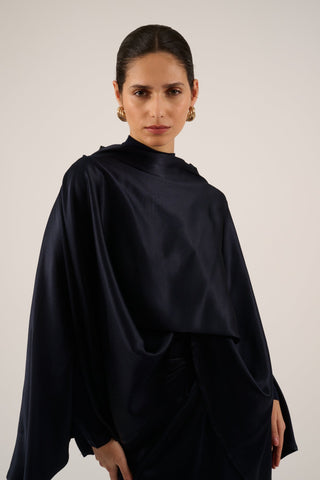 Olli Blouse | Midnight Blue