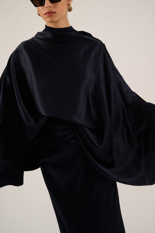 Olli Blouse | Midnight Blue