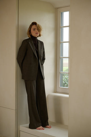 Rulpho Blazer | Chocolate