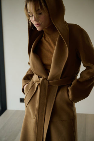 Ruffie Coat | Ochre
