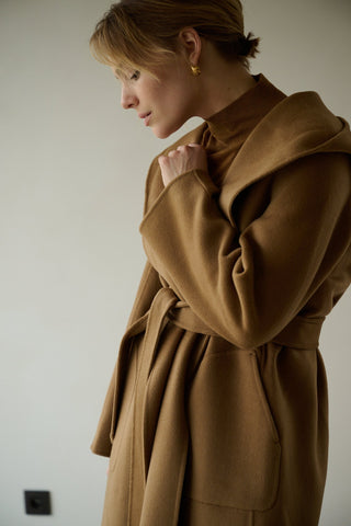 Ruffie Coat | Ochre