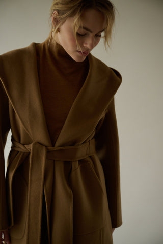 Ruffie Coat | Ochre