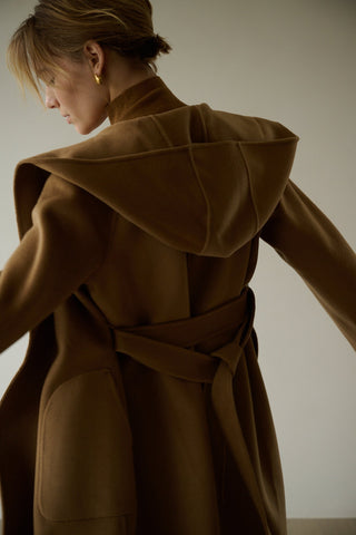 Ruffie Coat | Ochre