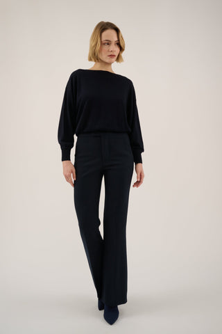 Laure Trousers | Midnight Blue