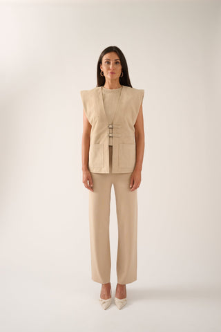 Austin Vest | Taupe