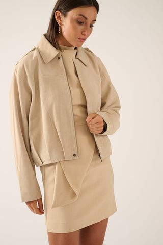 Luke Jacket | Taupe