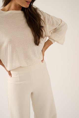 Amber Trousers | Ivory
