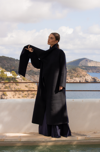 Suzanne Coat | Midnight Blue
