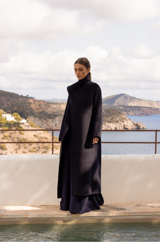 Suzanne Coat | Midnight Blue