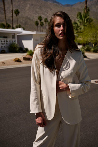 Zila Blazer | Ivory