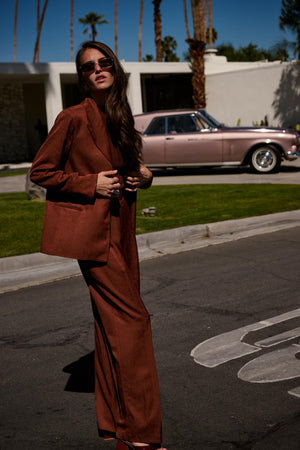Opera Blazer | Tabacco