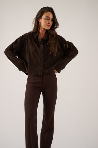 Jade Blouse | Chocolate