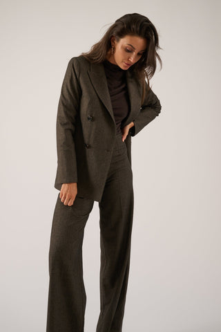 Rulpho Blazer | Chocolate