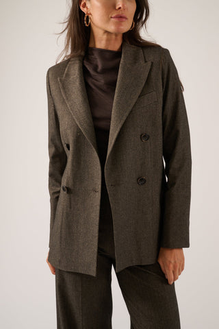 Rulpho Blazer | Chocolate