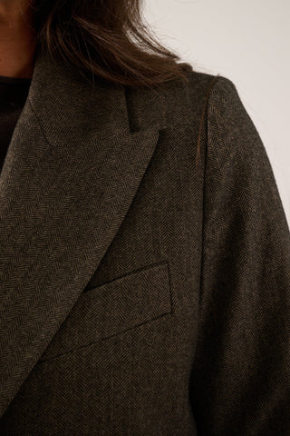 Rulpho Blazer | Chocolate