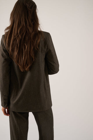Rulpho Blazer | Chocolate