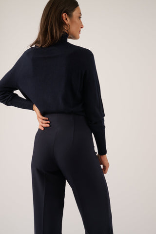 Amber Trousers | Midnight Blue