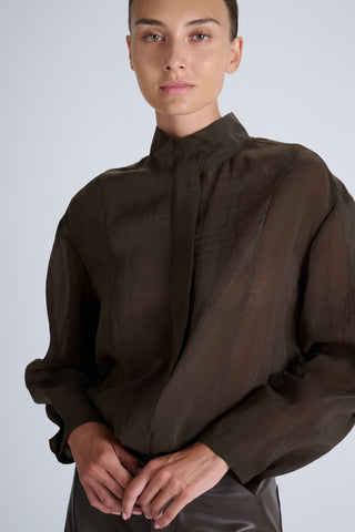Julian Blouse | Espresso