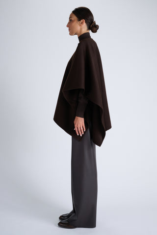 Ophelia Cape | Espresso