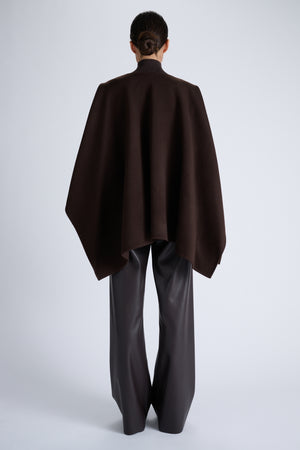 Ophelia Cape | Espresso