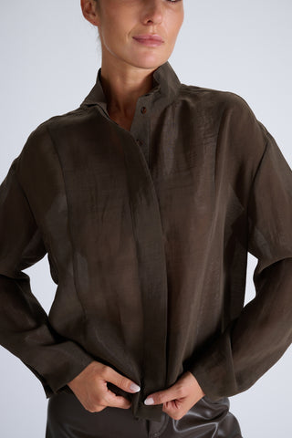 Julian Blouse | Espresso
