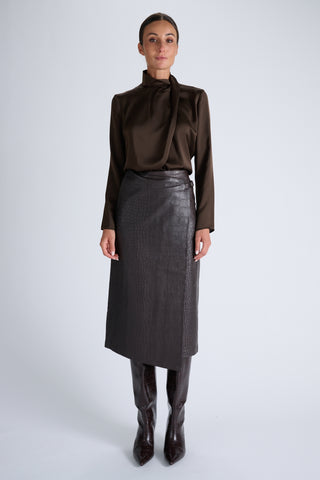 Fawn Skirt | Espresso