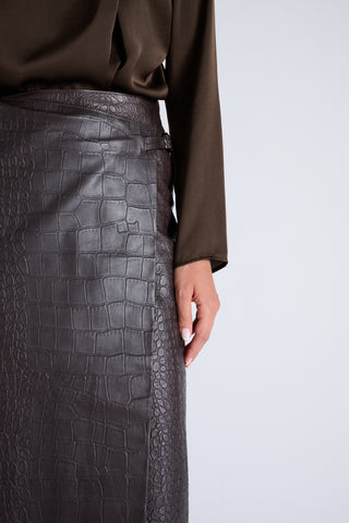 Fawn Skirt | Espresso