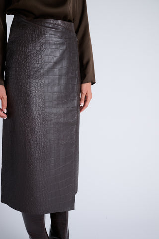 Fawn Skirt | Espresso