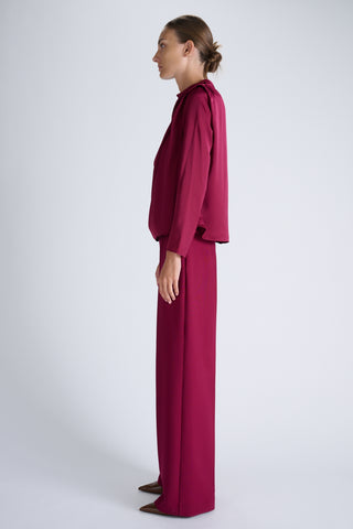 Amber Trousers | Magenta